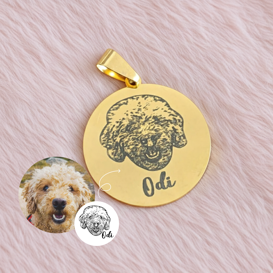 Dije redondo Personalizado Always